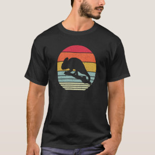 Chameleon And Reptile Motifs For Lizard Friends T-Shirt