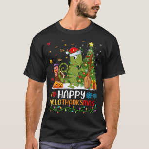 Chameleon Animal Lover Funny Happy Chameleon Hello T-Shirt