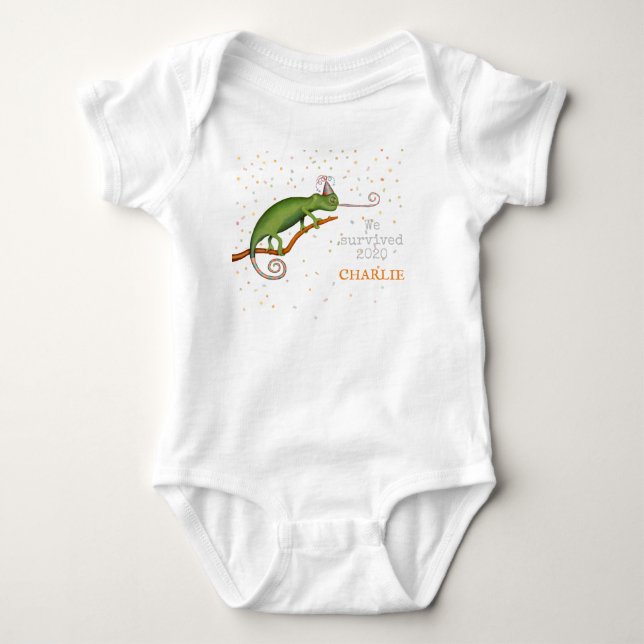 Chameleon Baby Bodysuit (Front)