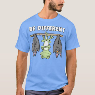 Chameleon Bat Fairytale Be Different  T-Shirt