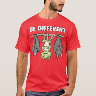 Chameleon Bat Fairytale Be Different T-Shirt