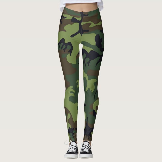 Chameleon Camo Leggings (Front)