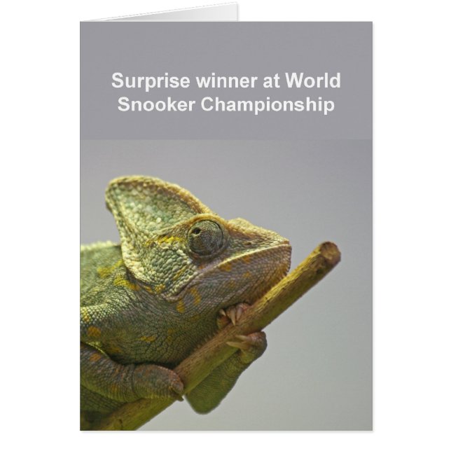 Chameleon card (Front)