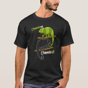 Chameleon Chameleoff I reptile lizard terrarium pe T-Shirt