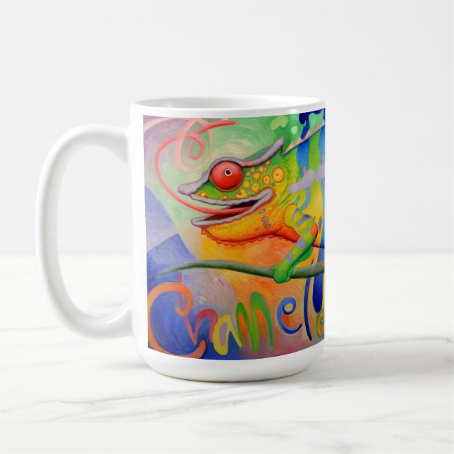 Chameleon Coffee Mug (Left)