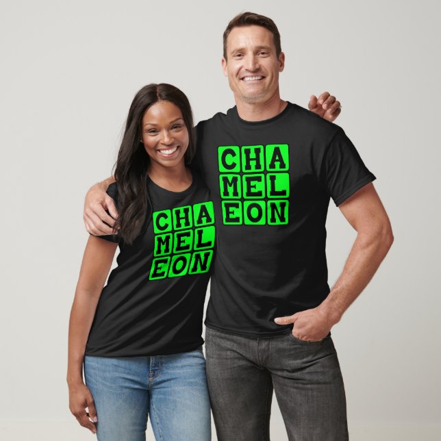 Chameleon, Colour-Changing Lizard T-Shirt (Unisex)