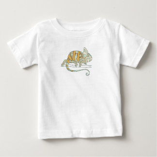 Chameleon colourful illustration baby T-Shirt