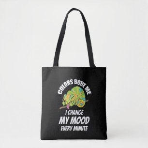 Chameleon - Colours Are Boring Tote Bag