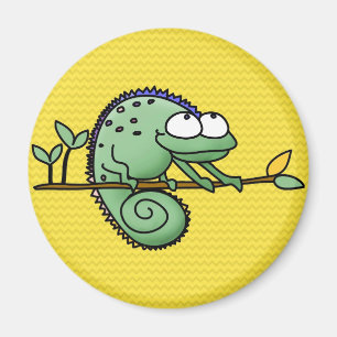 Chameleon Cute Funny  Magnet