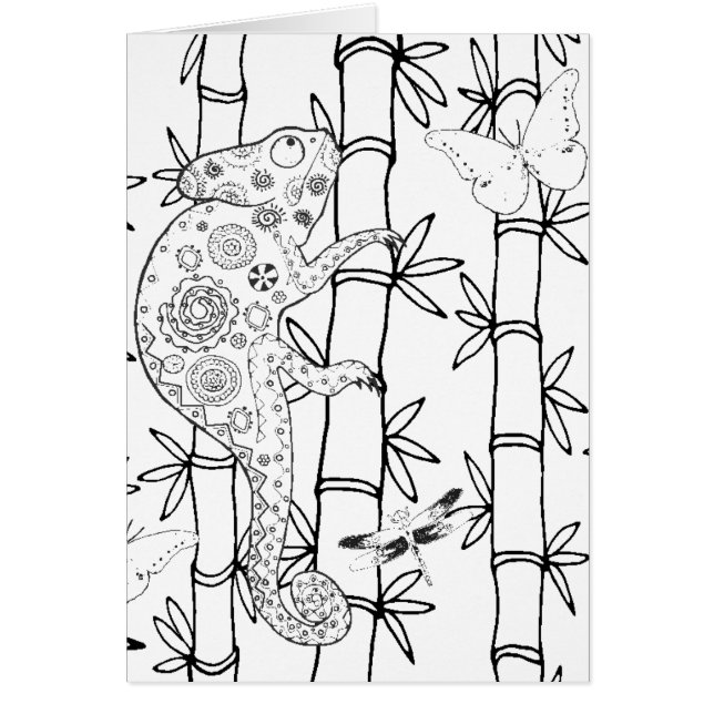 Chameleon Doodle (Front)