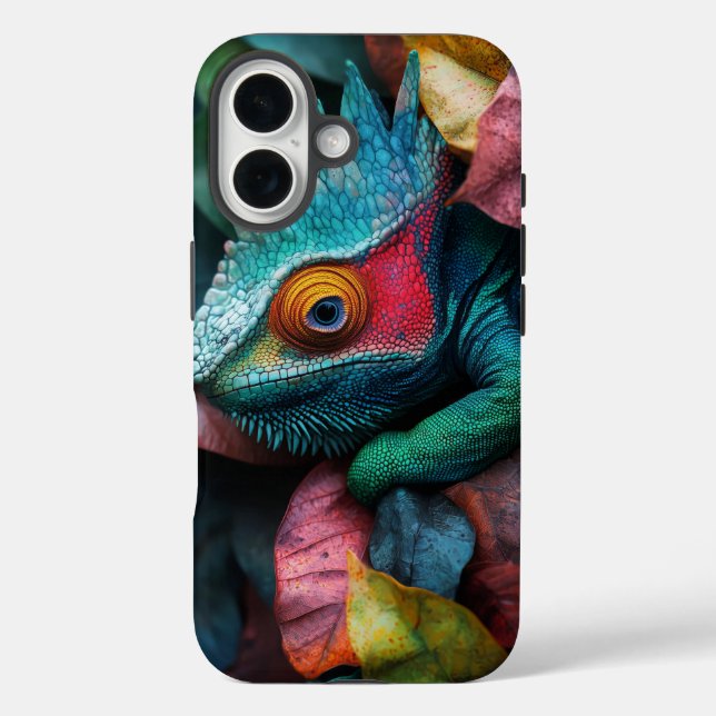 Chameleon Glow – Nature’s Camouflage Phone Case (Back)