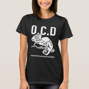 Chameleon Green Lizard Reptile T-Shirt