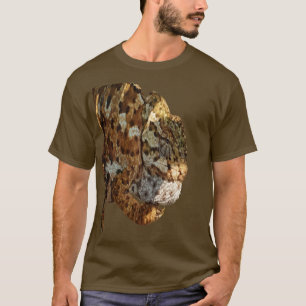 Chameleon Hanging On A Wire Fence Vector Cut Out T-Shirt
