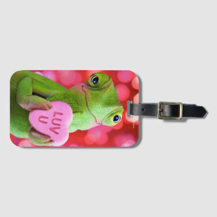 Chameleon Heart (Luv U) Luggage Tag