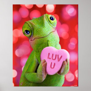 Chameleon Heart (Luv U) Poster