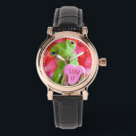 Chameleon Heart (Luv U) Watch<br><div class="desc">I get lost in your eyes! | Avanti,  the Global Humour Brand™ has been entertaining the world with its Feel Good Funny greeting cards for over 40 years. Our characters live life to the fullest and celebrate the humour in everyday life.</div>
