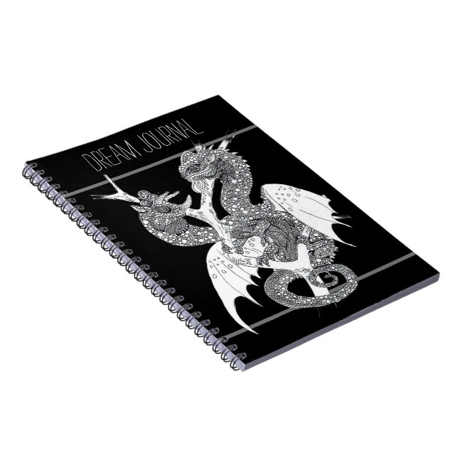Chameleon Hydra Dragon Notebook (Right Side)