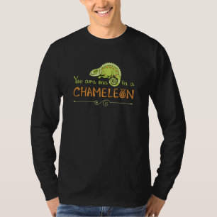 Chameleon Lizard Reptile Gecko Dragon Funny Gift T-Shirt