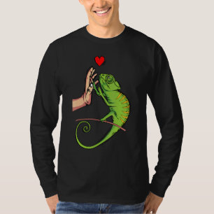 Chameleon  Lizard Women Girls Kids T-Shirt