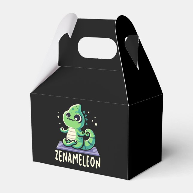 Chameleon Lover Favour Box (Front Side)