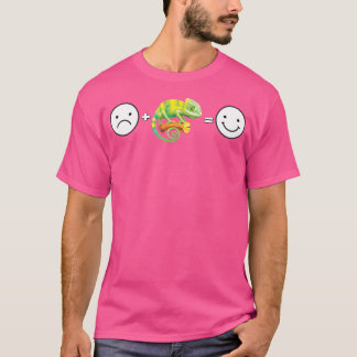 Chameleon Lover Hapyy And Smile With Chameleon T-Shirt