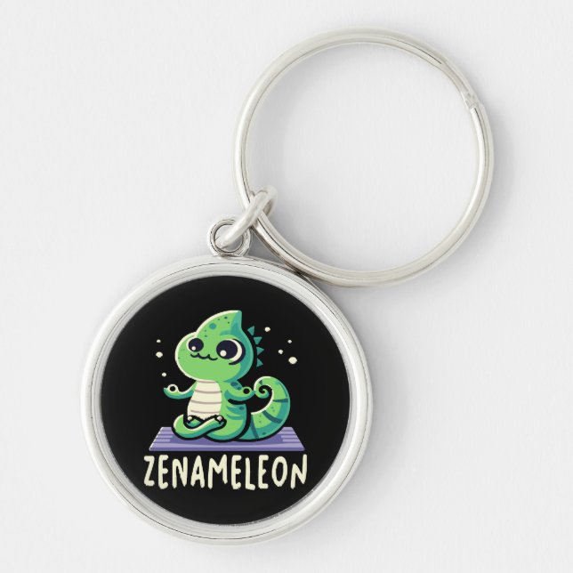 Chameleon Lover Key Ring (Front)