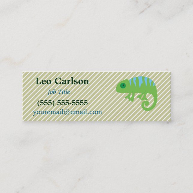 Chameleon Mini Business Card (Front)
