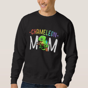 Chameleon Mum Pet Reptile Lizard Mother Sweatshirt