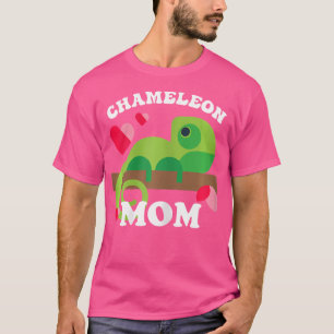 Chameleon Mum Zookeeper Lizard Reptiles Pets Chame T-Shirt