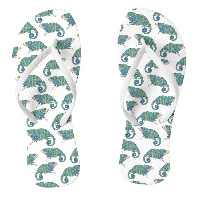 Chameleon Pattern Jandals (Footbed)
