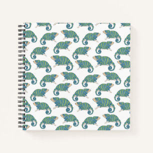 Chameleon Pattern Notebook