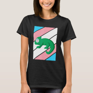 Chameleon Pride Transgender Flag LGBT Proud Ally P T-Shirt