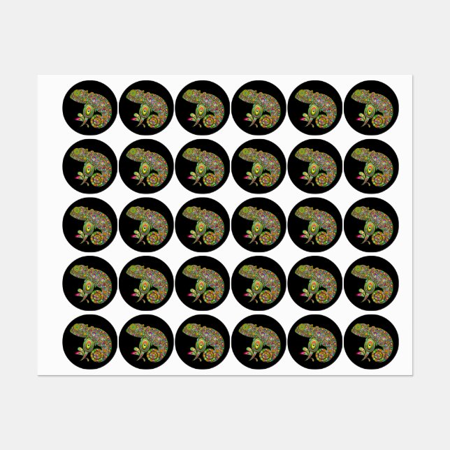 Chameleon Psychedelic Fantasy (Sheet)