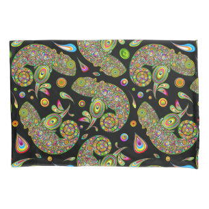 Chameleon Psychedelic Fantasy Pillowcase