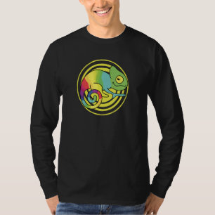 Chameleon Rainbow Colored Chameleons T-Shirt