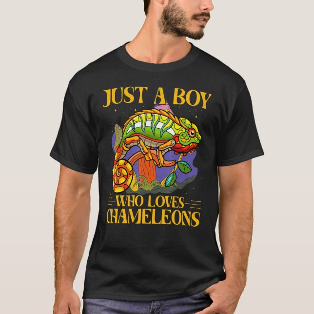 Chameleon  Saying 9 T-Shirt (Front)