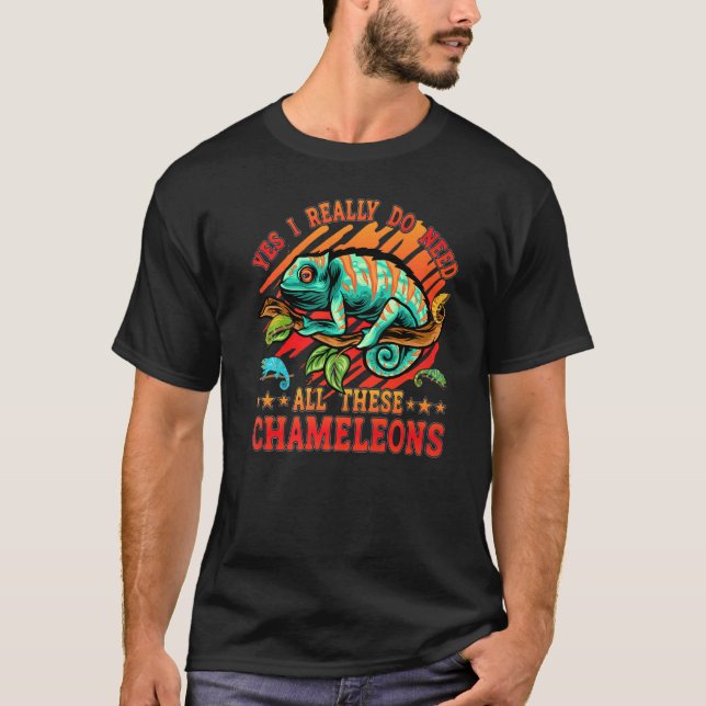 Chameleon Saying T-Shirt (Front)