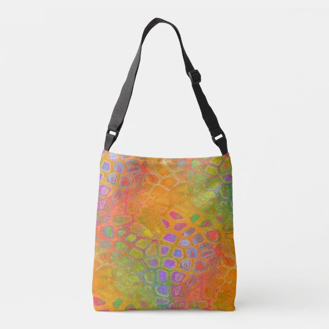 Chameleon Skin Crossbody Bag (Back)