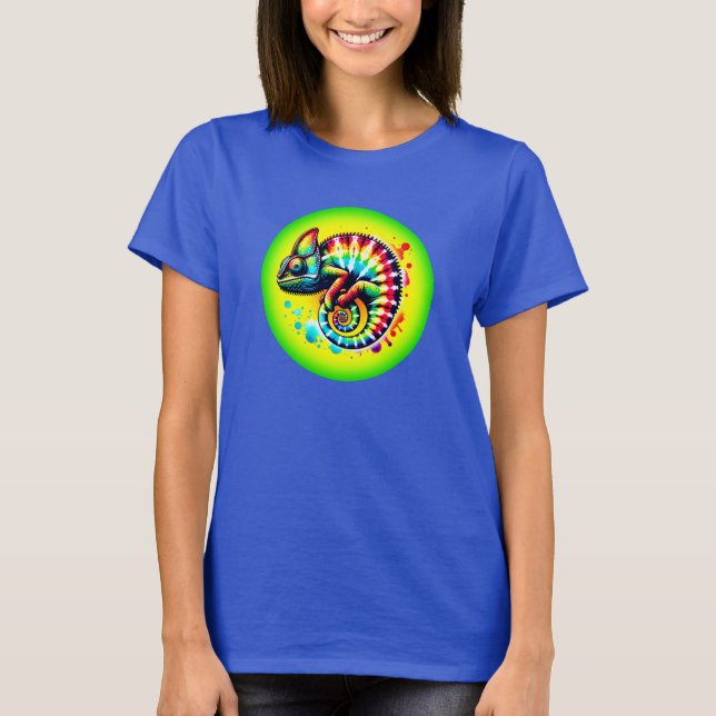 Chameleon Tie-Dye   T-Shirt (Front)