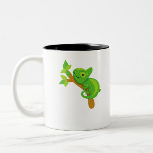 chameleon Two-Tone coffee mug
