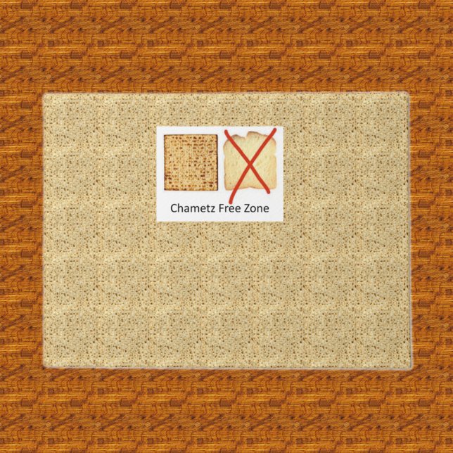 Chametz Free Zone Matzo Doormat (Creator Uploaded)
