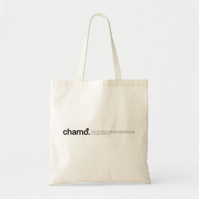 Chamo Tote Bag (Front)