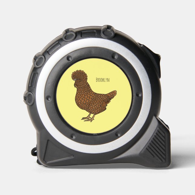 Chamois polish chicken cartoon illustration  1 (Front)