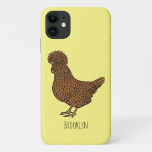 Chamois polish chicken cartoon illustration Case-Mate iPhone case