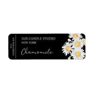 Chamomile Candle Label