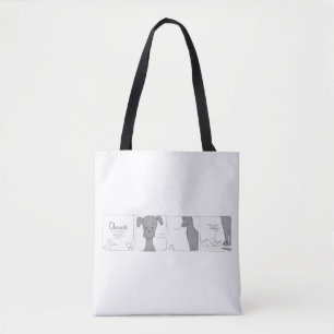 Chamomile Possibility Comic-Strip Tote Bag