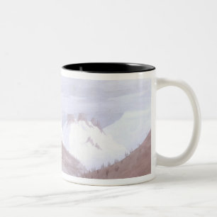 Chamonix and Martigny Two-Tone Coffee Mug