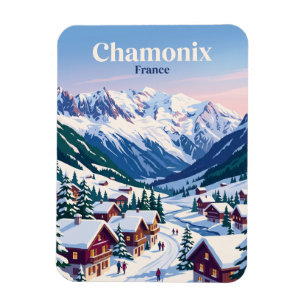 Chamonix France Magnet