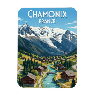 Chamonix France Magnet