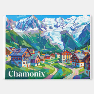 Chamonix France Magnet